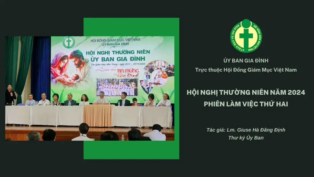 HỘI NGHỊ THƯỜNG NIÊN 2024 CỦA ỦY BAN GIA ĐÌNH - PHIÊN LÀM VIỆC THỨ HAI